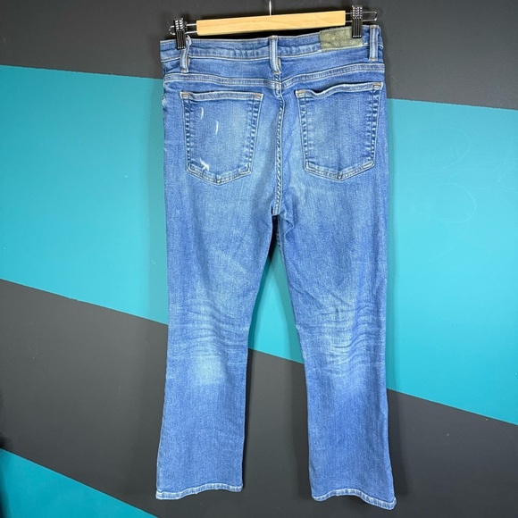 IRO High Rise Blue Distressed Jeans - Picture 2 of 10